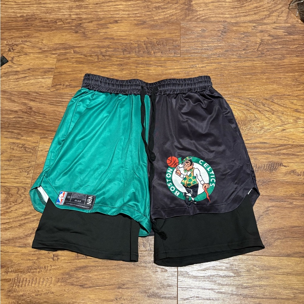 Boston Celtics Reversible Basketball Shorts